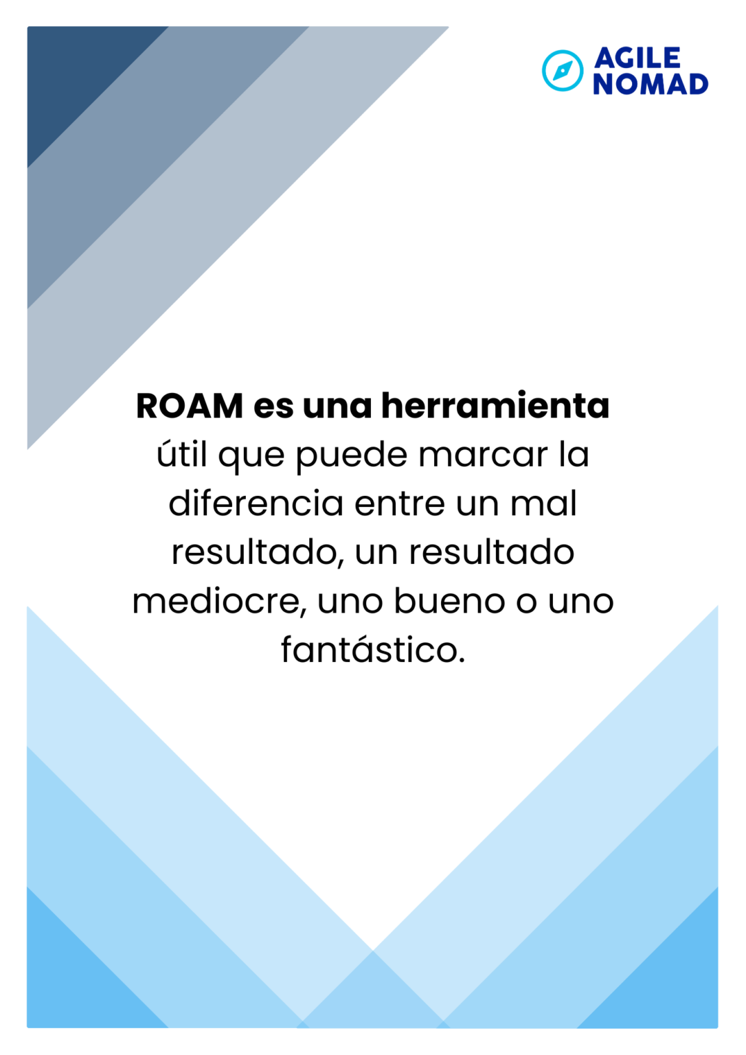 Matriz ROAM Agile Nomad Cursos Valencia